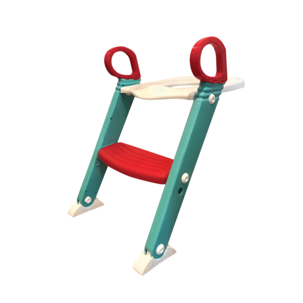 Moosebaby Step On Up Toilet Trainer Aqua Red from Moosebaby NZ stock babycity