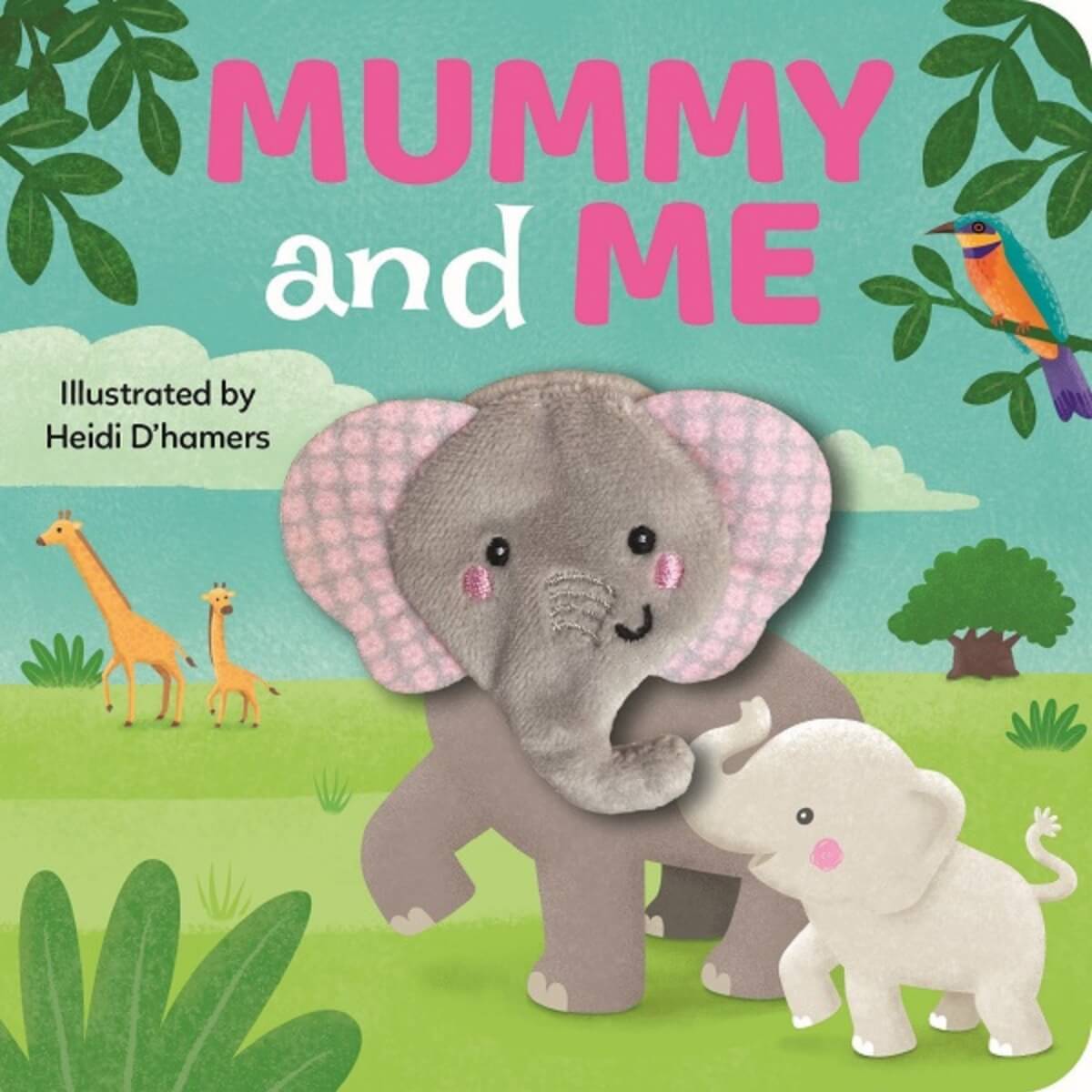 Mummy & Me Finger Puppet Book from Blue Duck Books NZ stock babycity