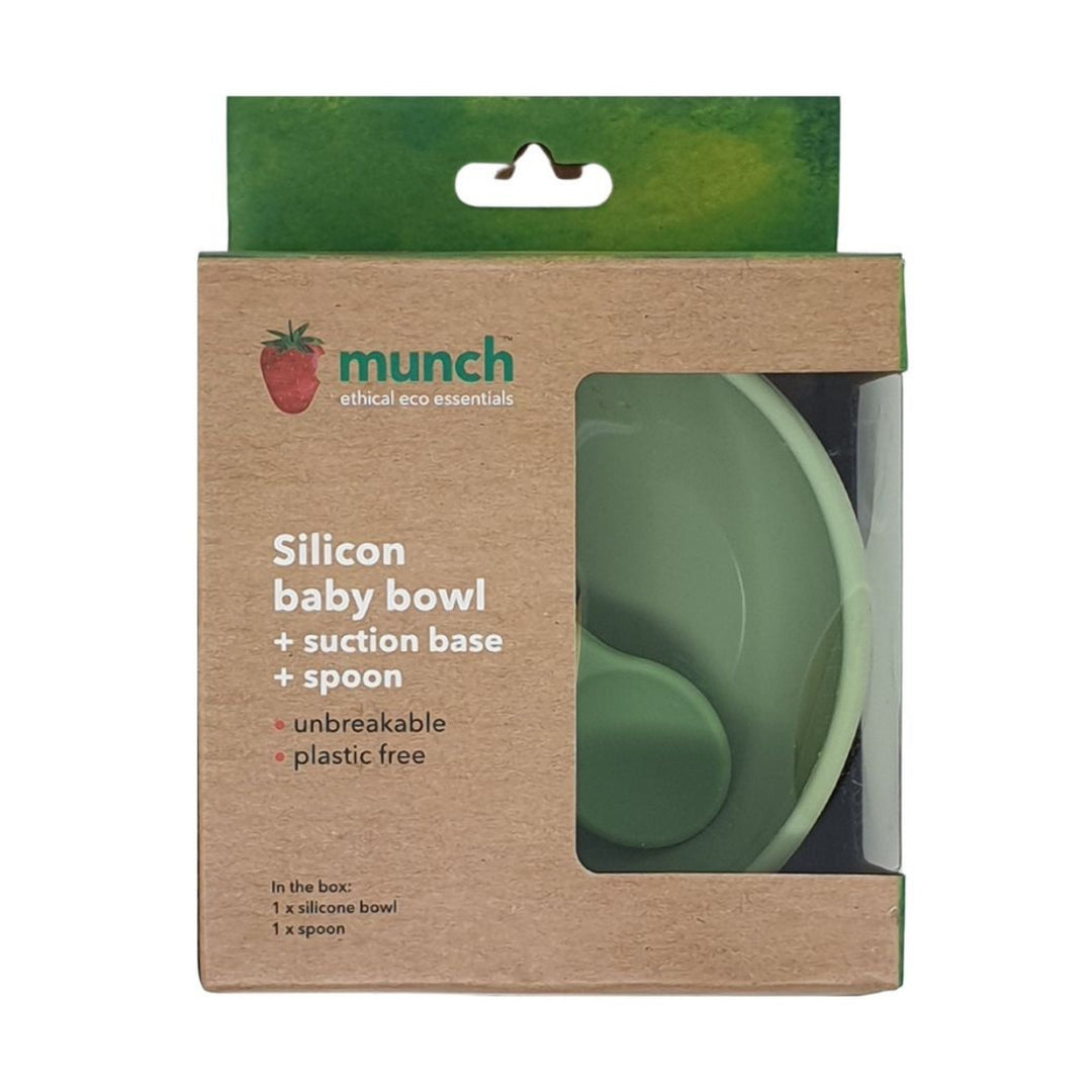 Munch Silicone Bowl And Spoon