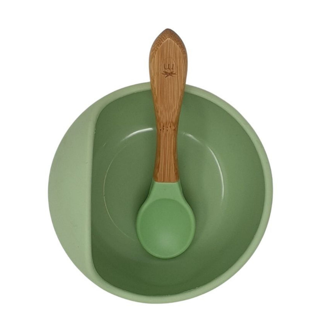 Munch Silicone Bowl And Spoon