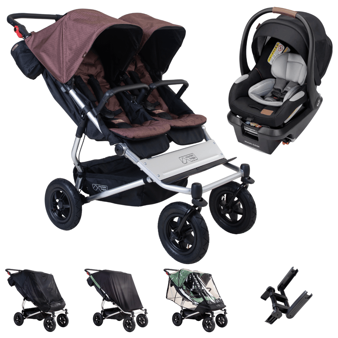 Mountain Buggy® duet™ + Maxi-Cosi Mico Luxe Plus Travel System Bundle