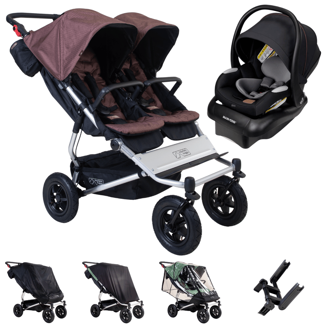 Mountain Buggy® duet™ + Maxi-Cosi Mico Luxe Travel System Bundle