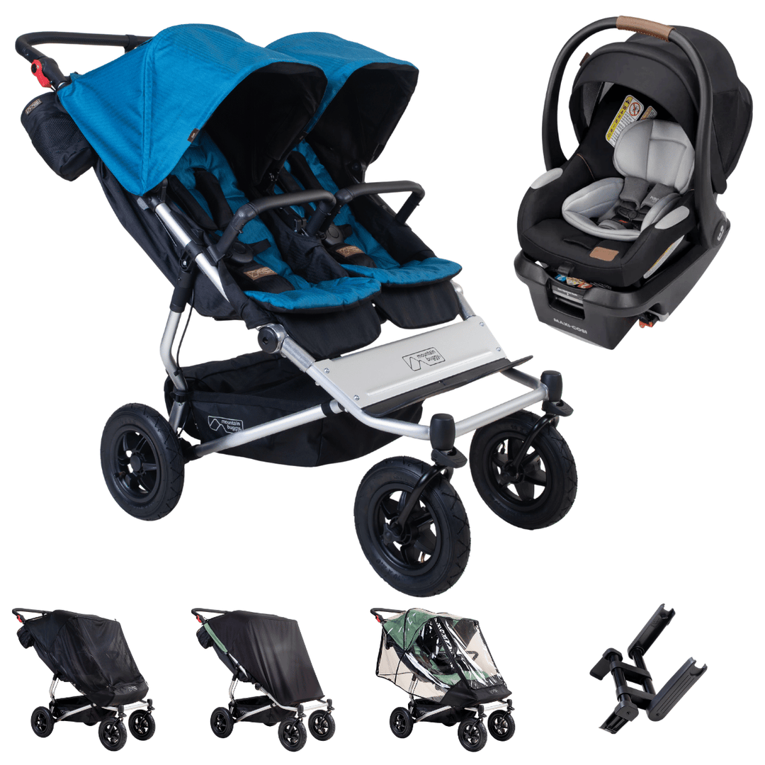 Mountain Buggy® duet™ + Maxi-Cosi Mico Luxe Plus Travel System Bundle