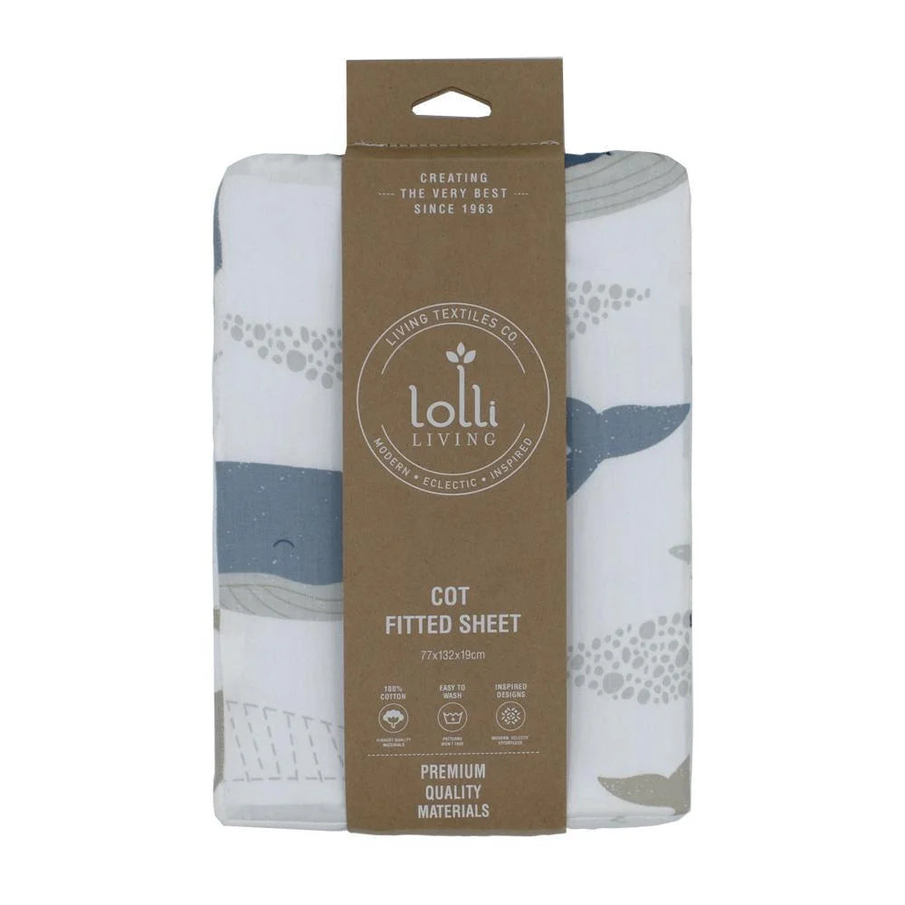 Lolli Living Oceania Cot Fitted Sheet