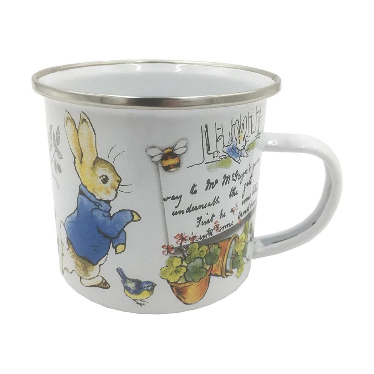 Peter Rabbit Enamel Mug from Peter Rabbit NZ stock babycity