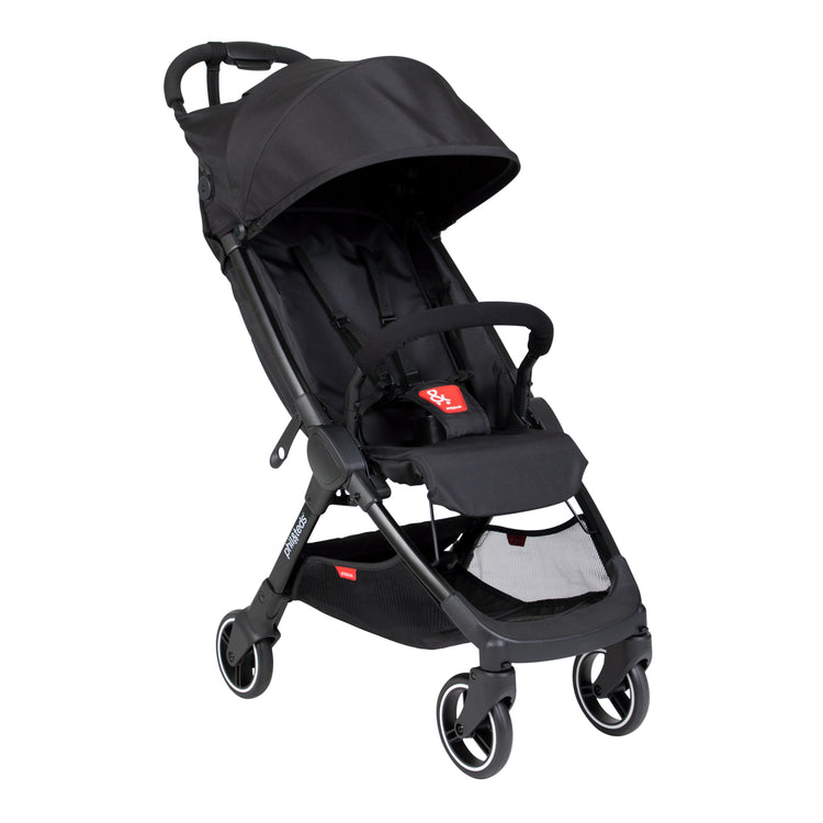 go™ 2020+ compact umbrella stroller with no coloured liner from three quarter
