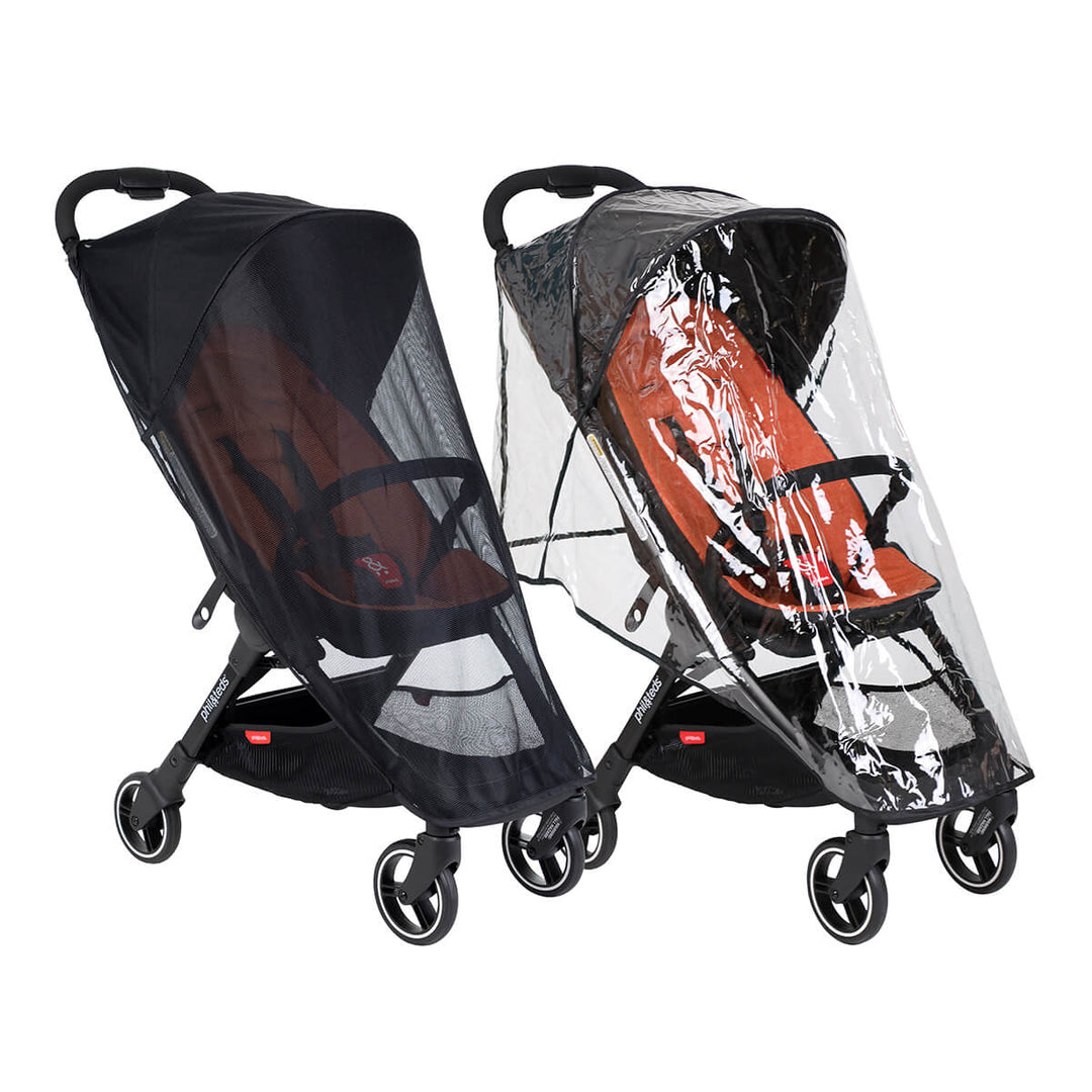 phil and ted double stroller accessories phil&teds® go™ buggy all weather cover set – babycity
