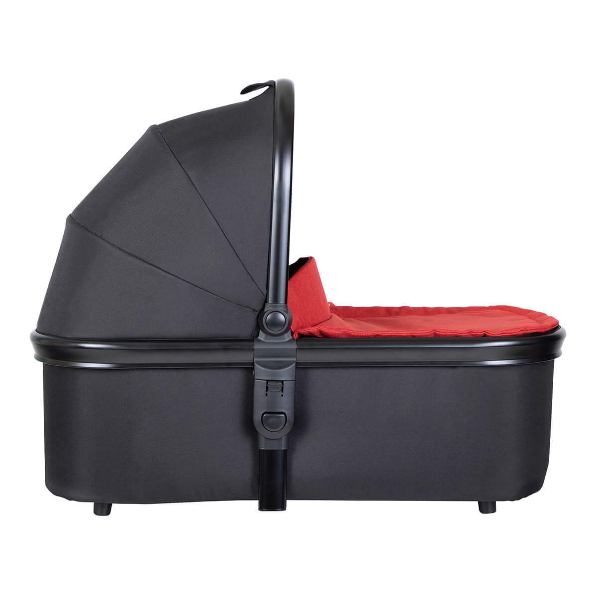 phil&teds snug carrycot with lid side view_chilli