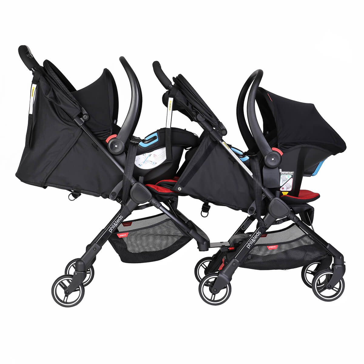 phil&teds Go Buggy Double Kit from phil&teds NZ stock babycity
