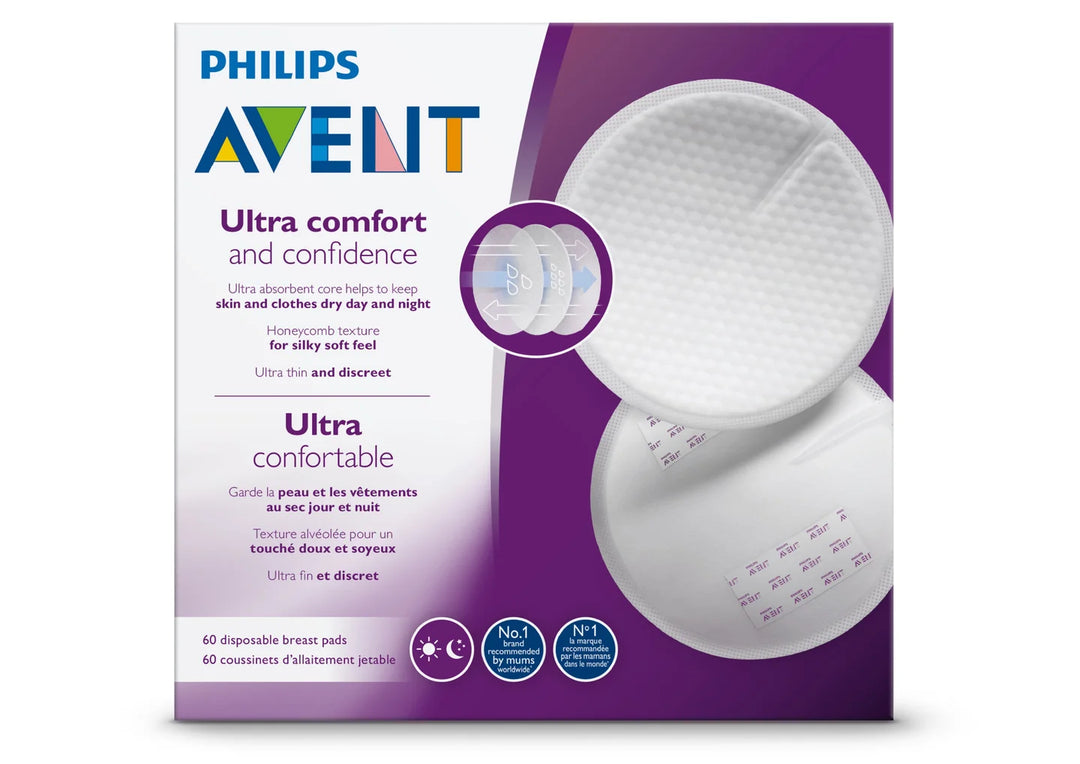Avent Disposable Breast Pads - 60 Pack
