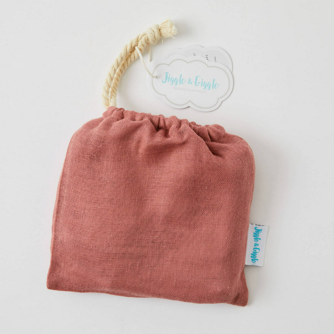 Pilbeam Printed Muslin Baby Bib - 2 Pack