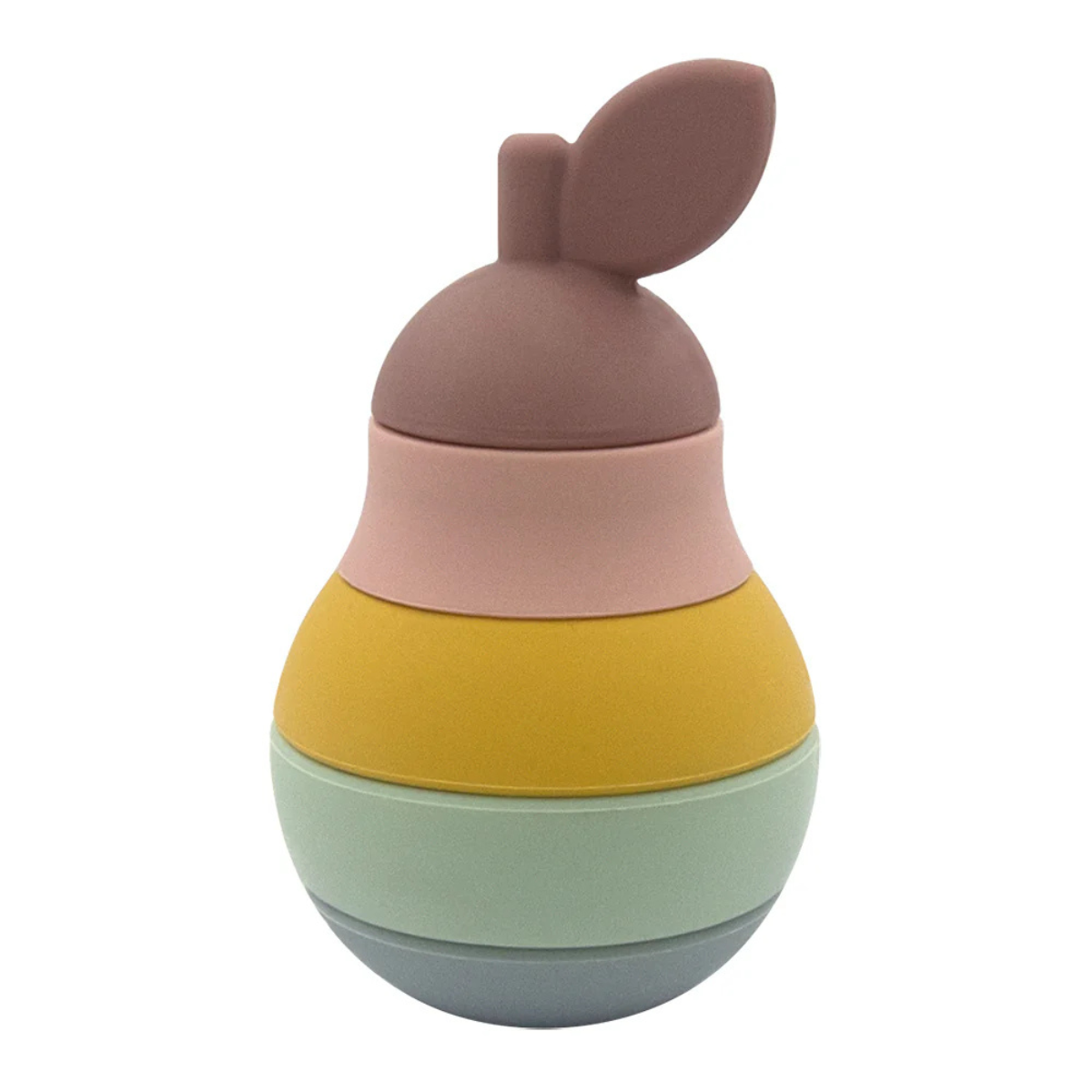 Playground Silicone Pear Stacking Puzzle from Playground NZ stock babycity