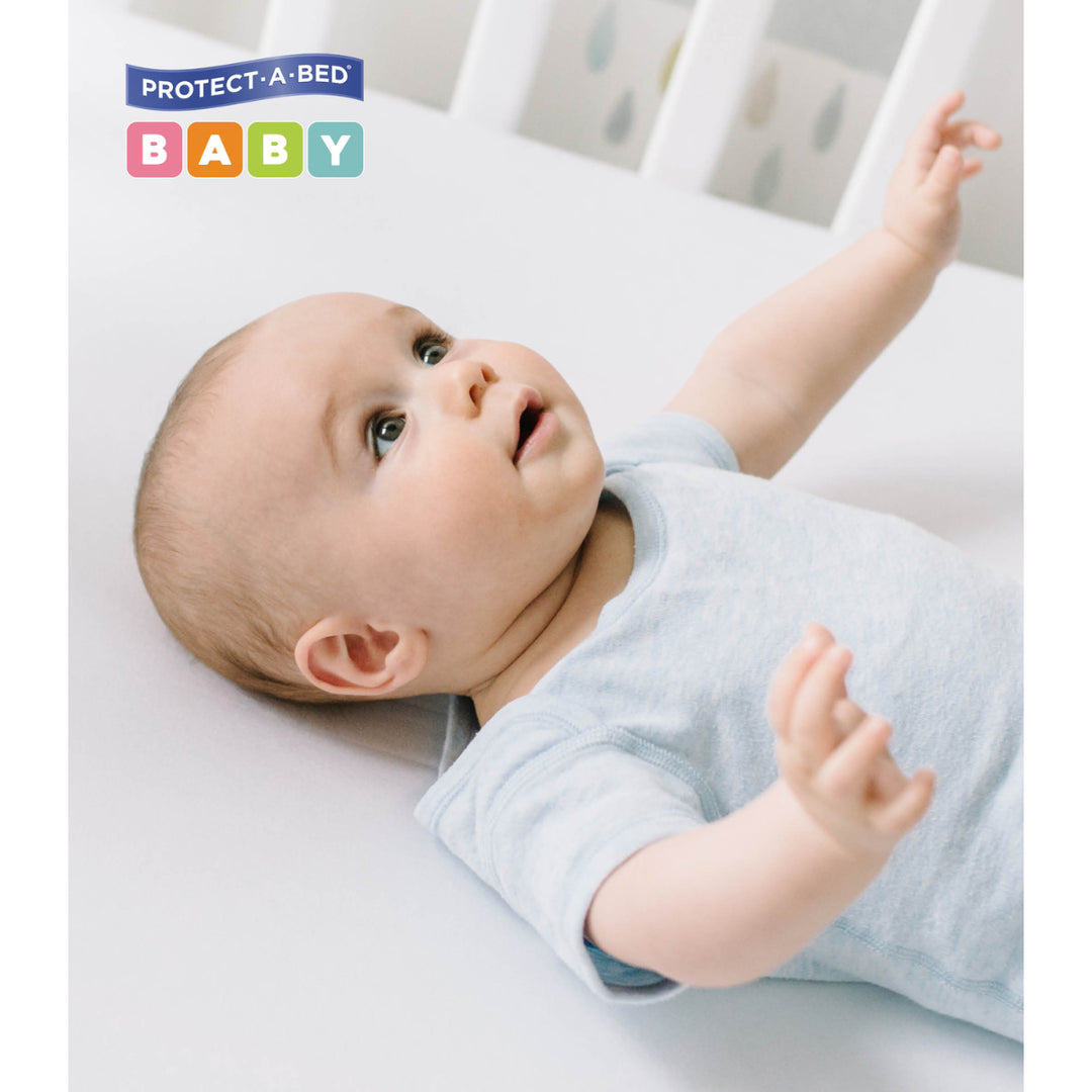 Protect A Bed Quilted Cotton Fitted Cot Mattress Protector 2 Pack babycity