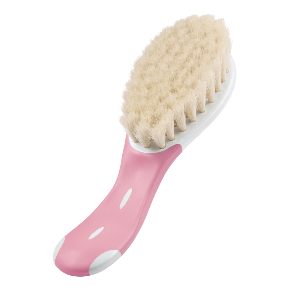 NUK Extra Soft Baby Brush Pink from NUK NZ stock babycity