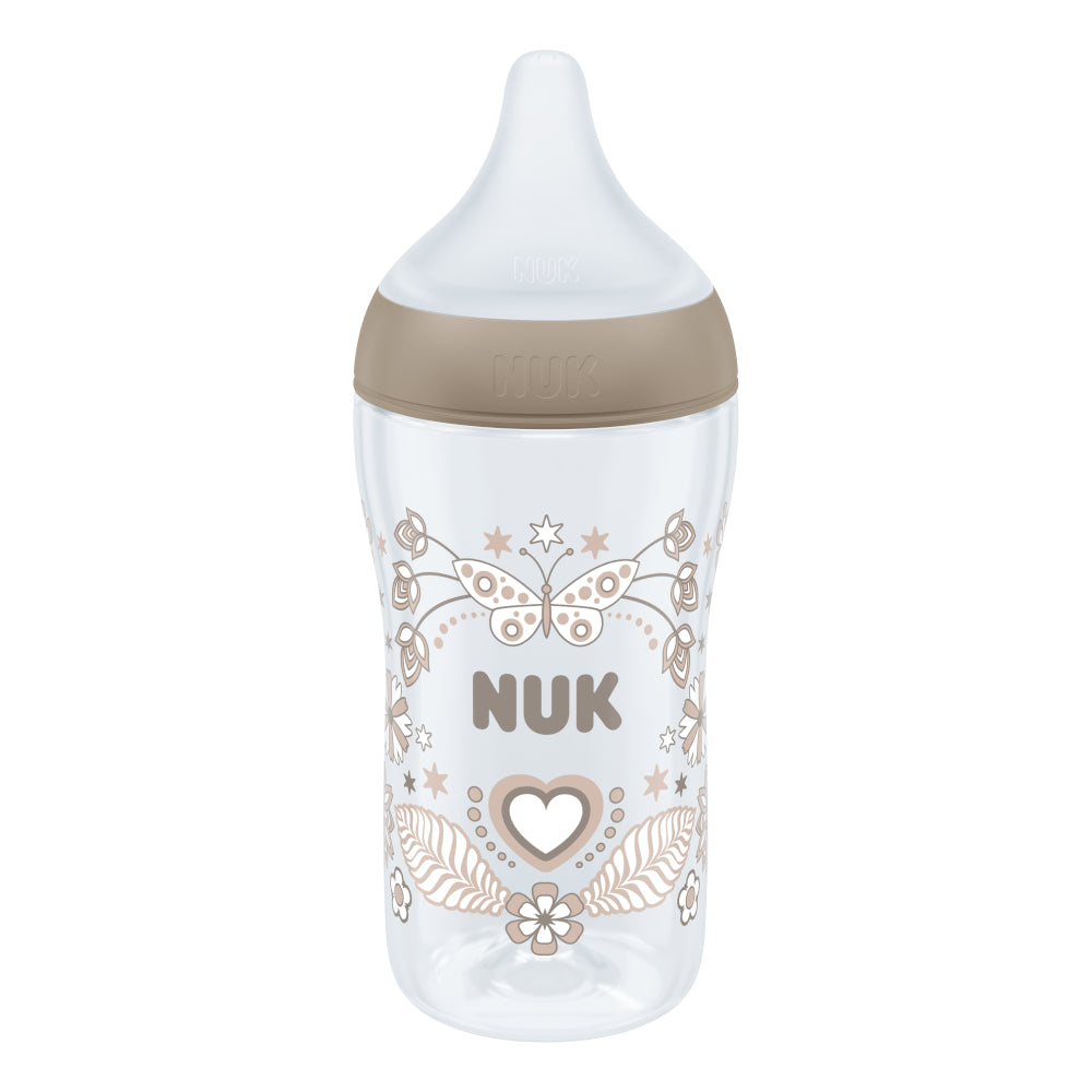 Baby Bottle Nuk Teats Size Nuk Perfect Match Pp Bottle 260Ml White