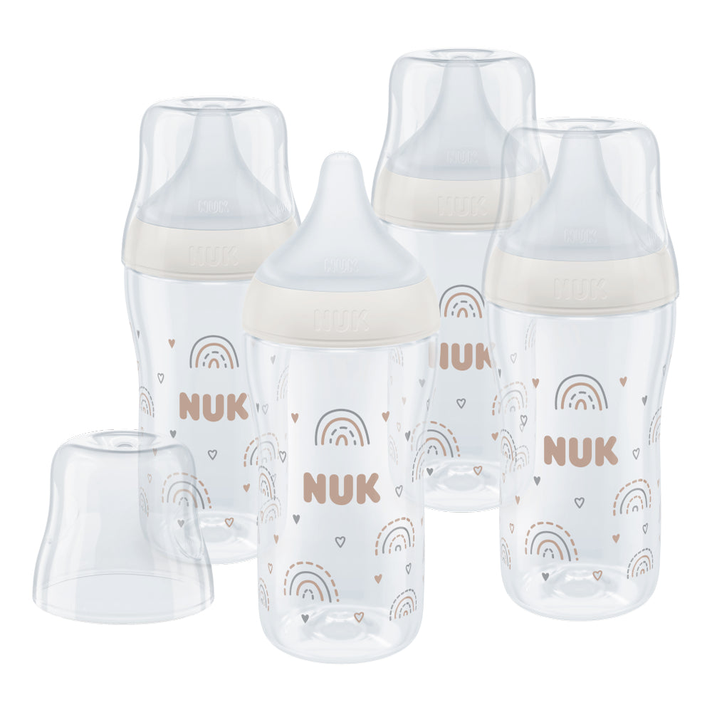 NUK Perfect Match 260ml Bottle - 4 Pack 260ml from NUK NZ stock babycity