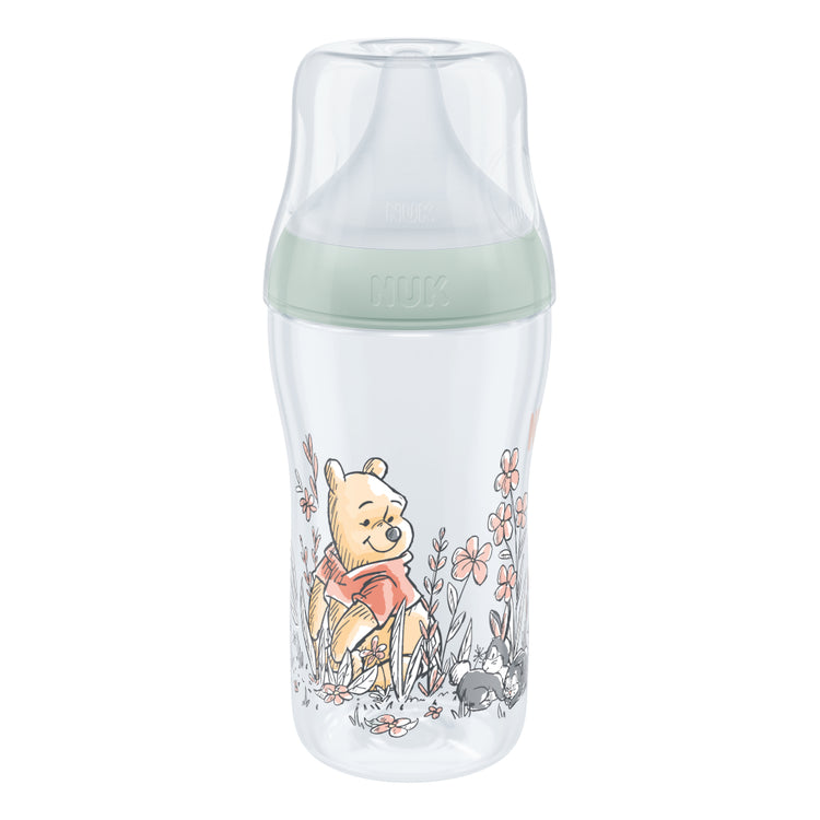 NUK Perfect Match Winnie The Pooh 260ml Bottle Green 260ml from NUK NZ stock babycity