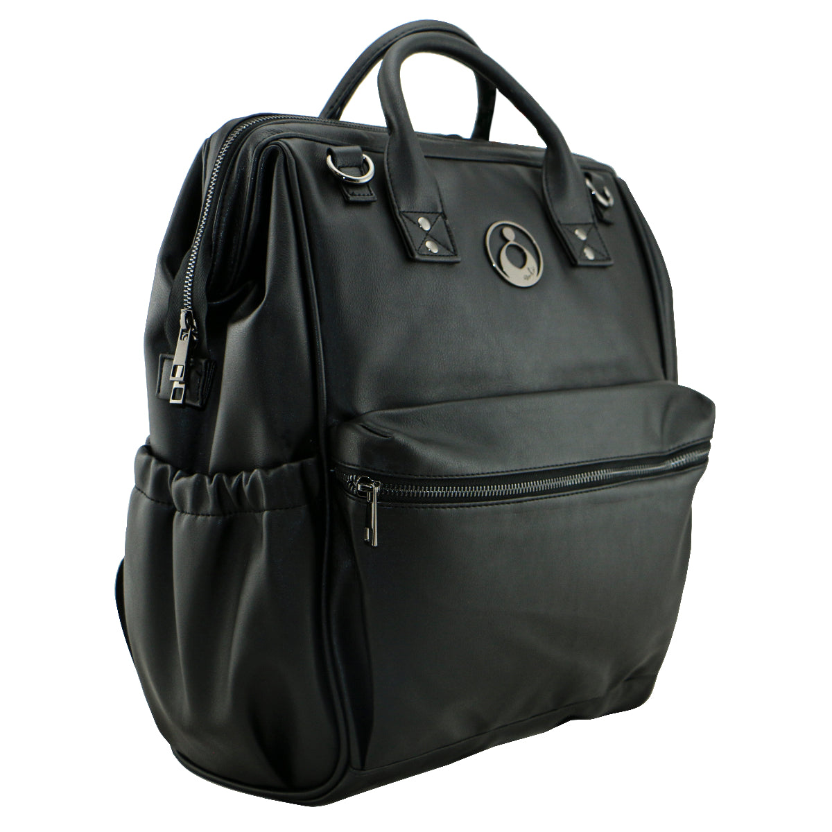 Isoki Byron Black Nylon Bag from Isoki NZ stock babycity
