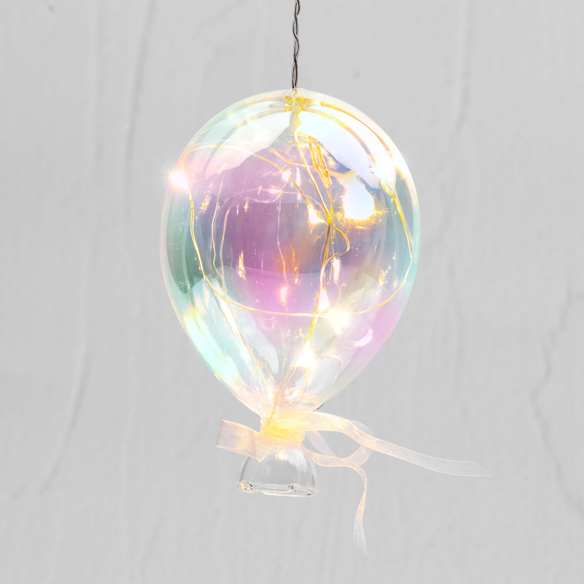 Stellar Haus Pearl Tint Balloon Hanging Glass from Stellar Haus NZ stock babycity