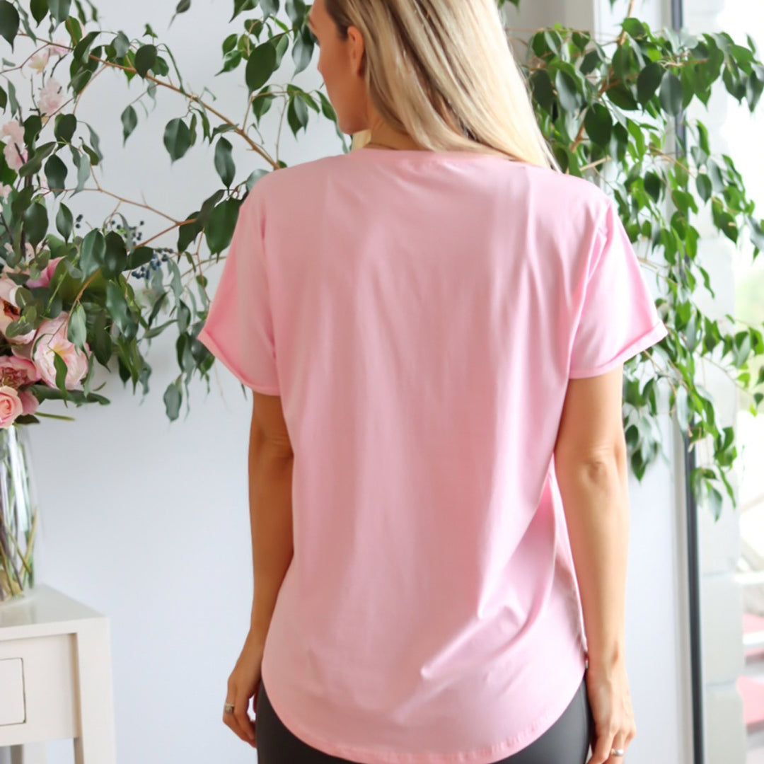 Charlotte Tee Breastfeeding T-Shirt from Cadenshae NZ stock babycity