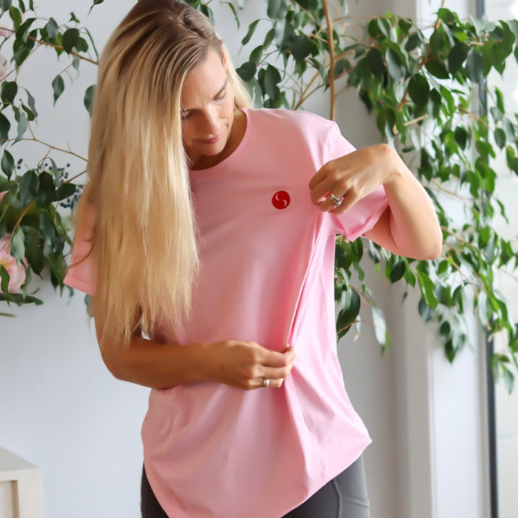 Charlotte Tee Breastfeeding T-Shirt from Cadenshae NZ stock babycity