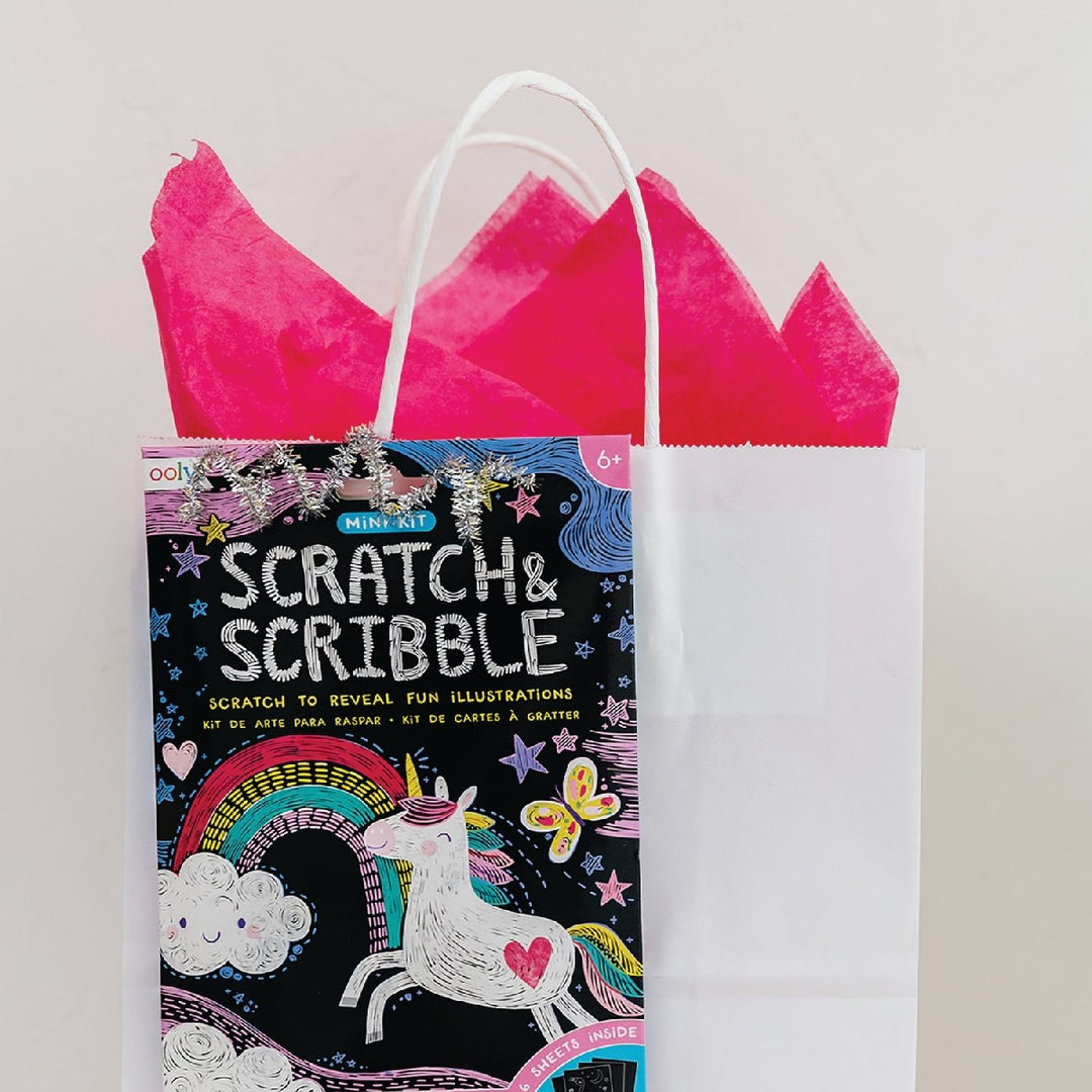 Ooly Mini Scratch & Scribble Art Kit - Funtastic Friends from Ooly NZ stock babycity