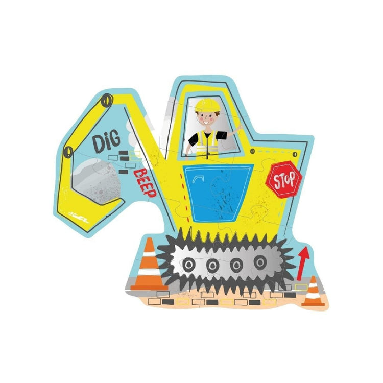 Floss & Rock Construction Puzzle Box from Floss & Rock NZ stock babycity
