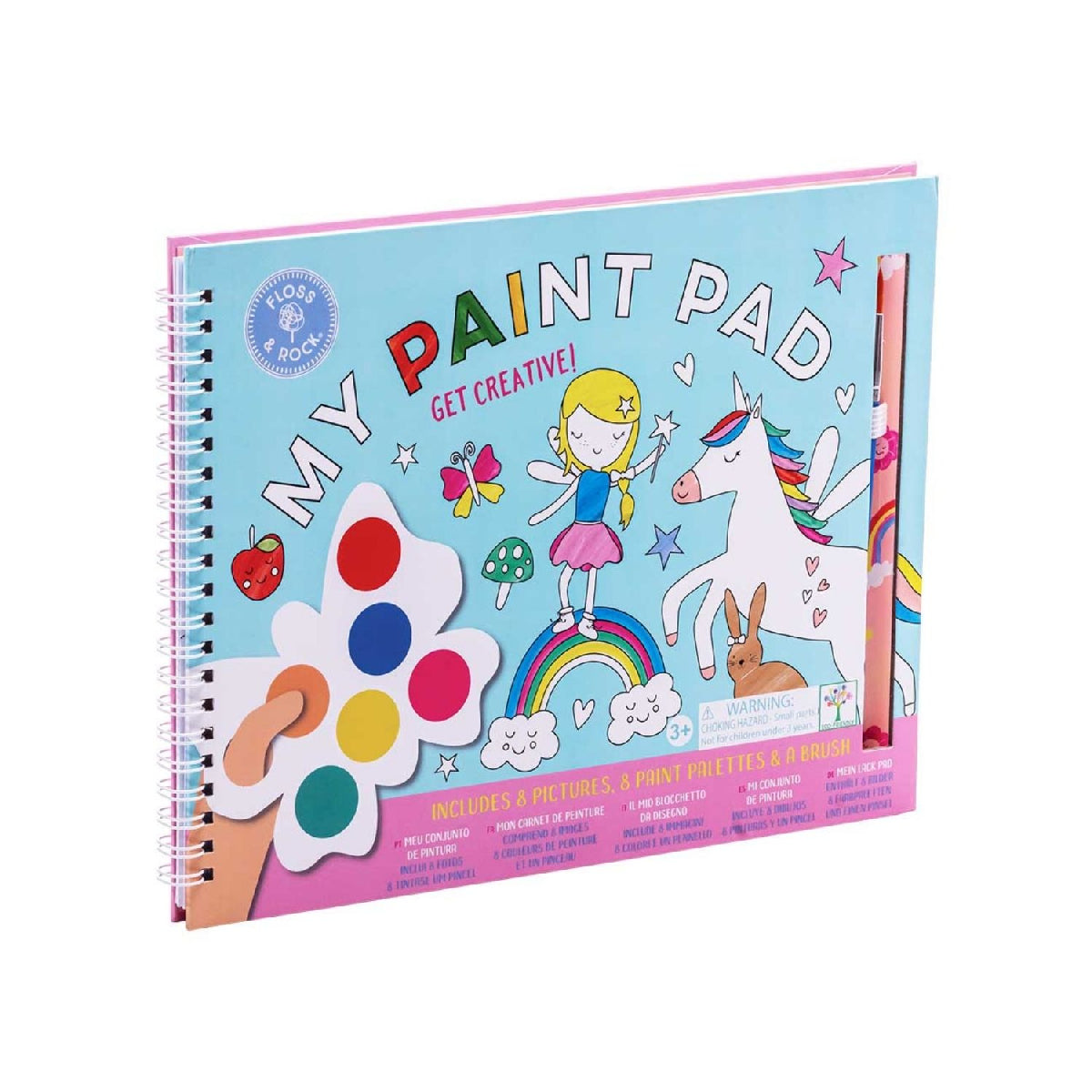 Floss & Rock Rainbow Fairy - My Paint Pad from Floss & Rock NZ stock babycity