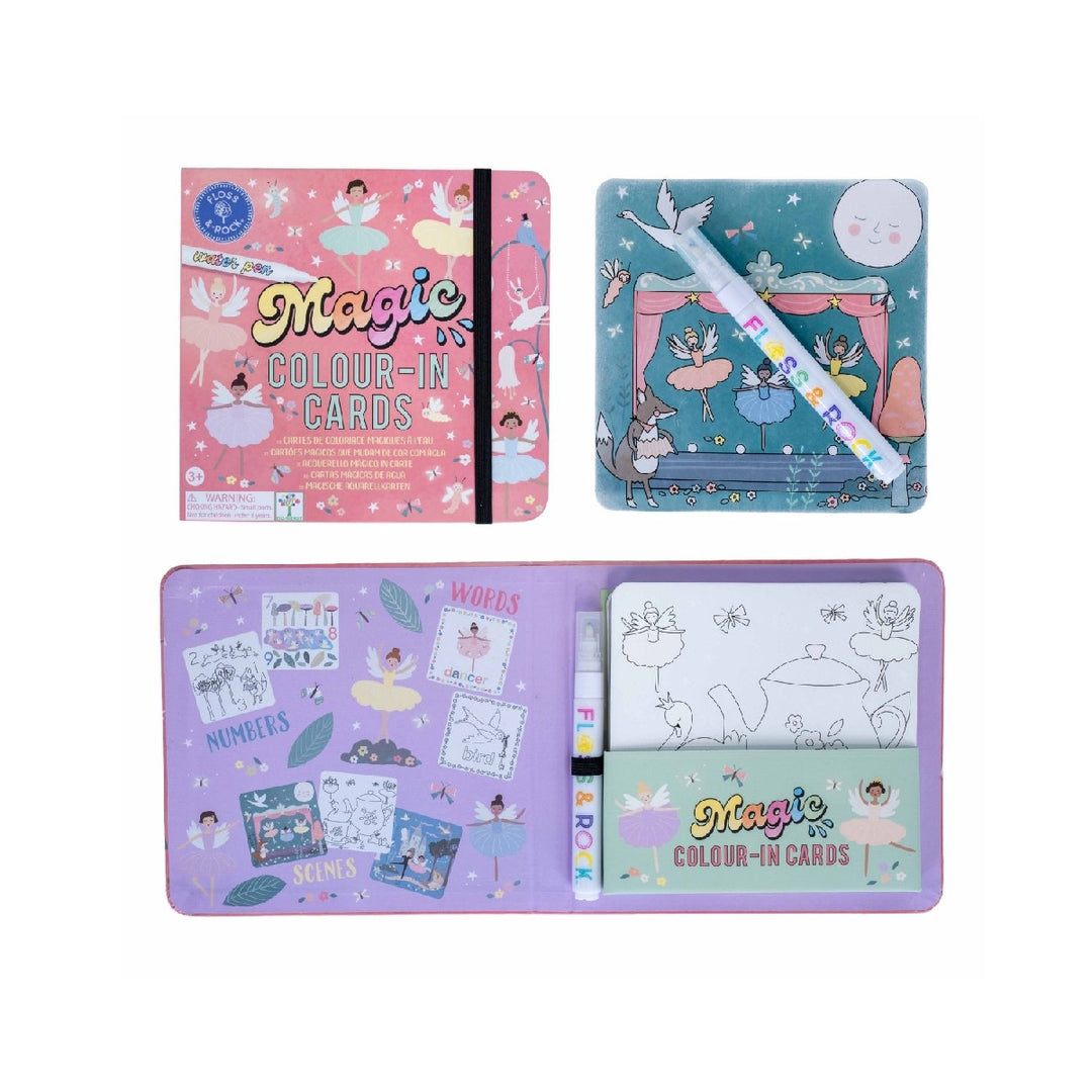 Floss & Rock Enchanted - Magic Colour Changing Water Cards from Floss & Rock NZ stock babycity