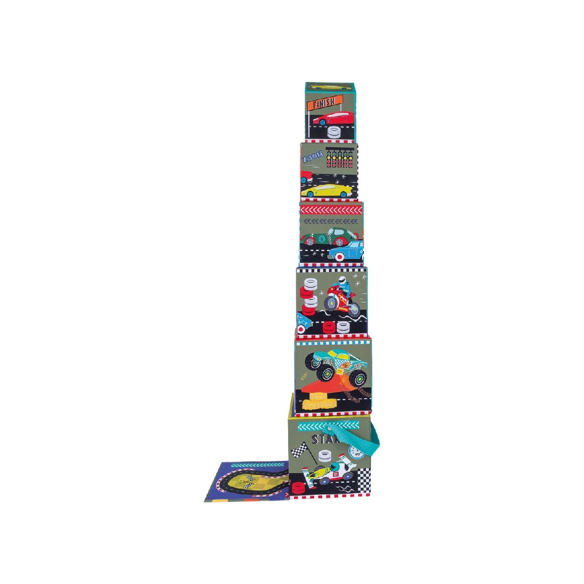 Floss & Rock Cars - Stack & Play from Floss & Rock NZ stock babycity
