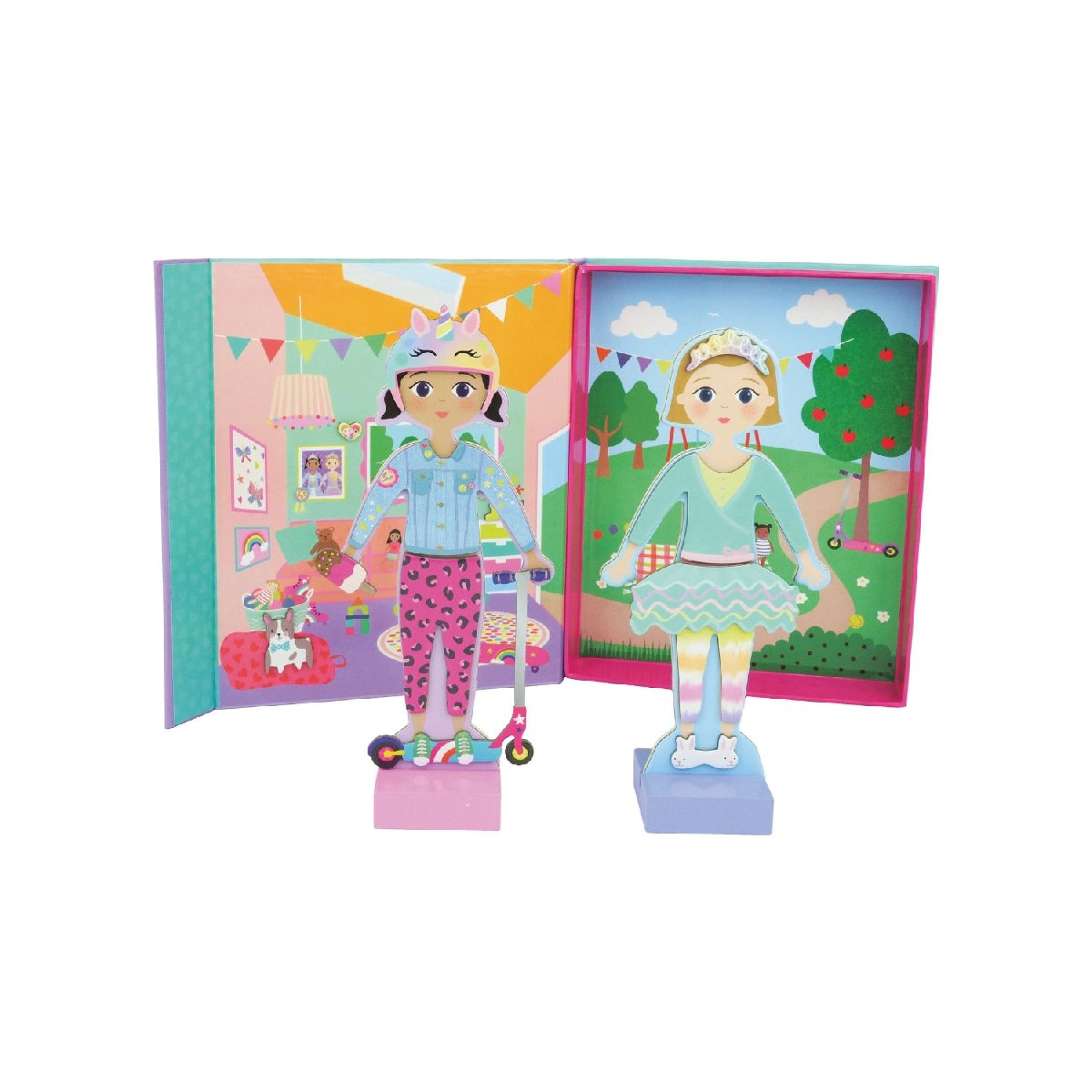 Floss & Rock Best Friends - Magnetic Dress Up Doll from Floss & Rock NZ stock babycity