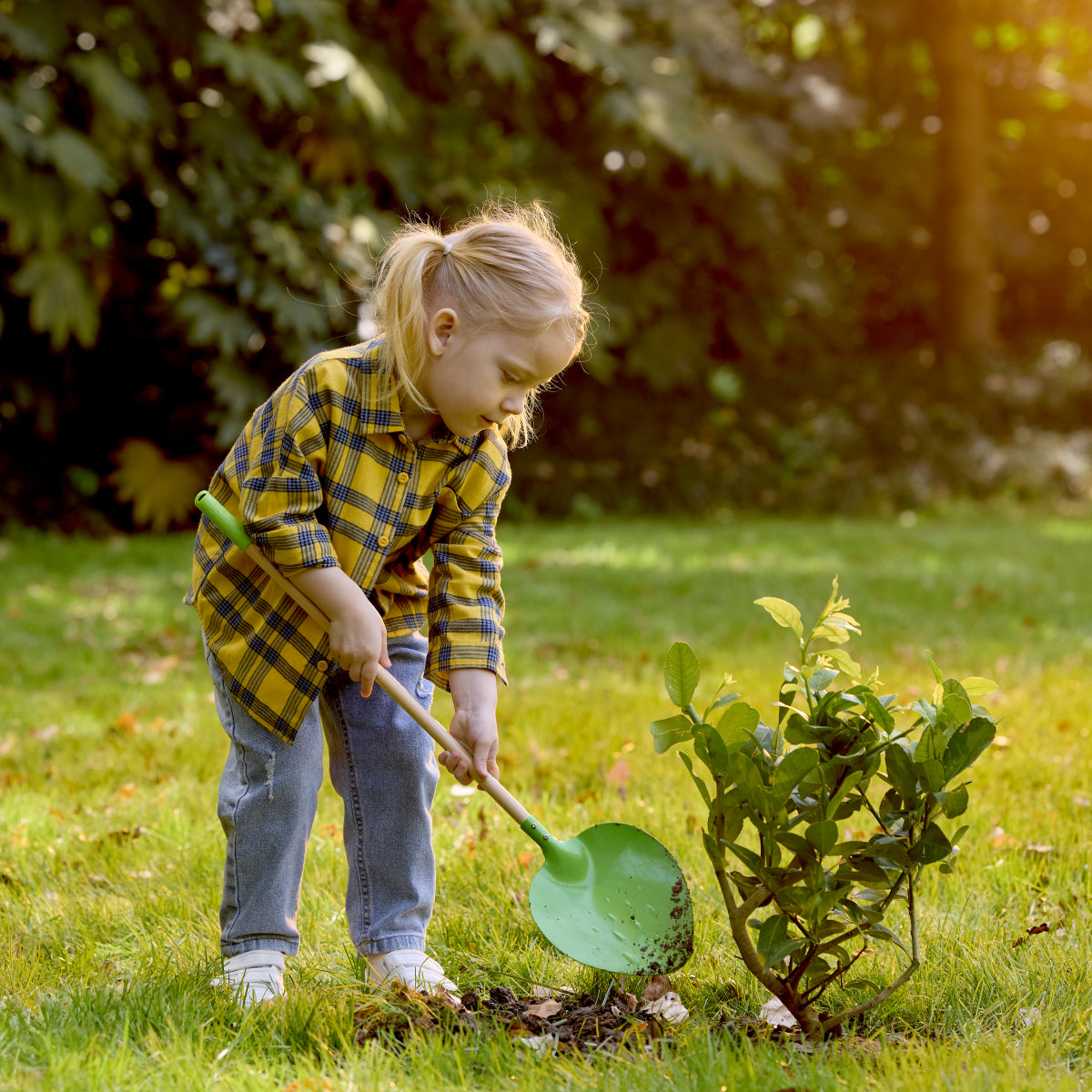 Hape Pointed Garden Shovel from Hape NZ stock babycity