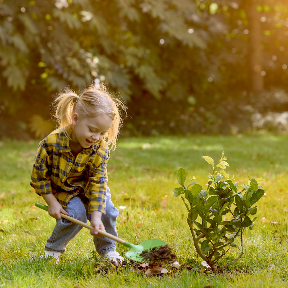 Hape Pointed Garden Shovel from Hape NZ stock babycity