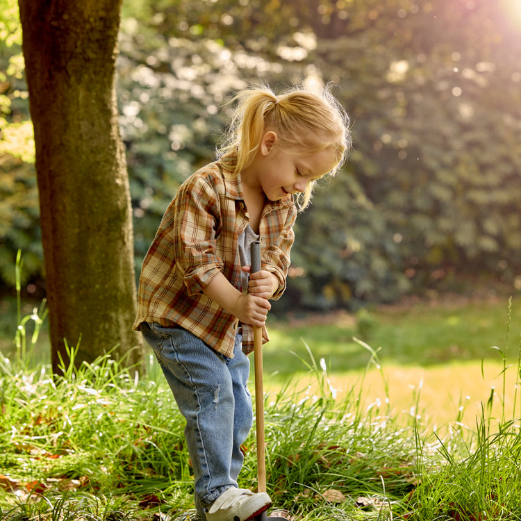 Hape Sqaure Point Transfer Garden Shovel from Hape NZ stock babycity