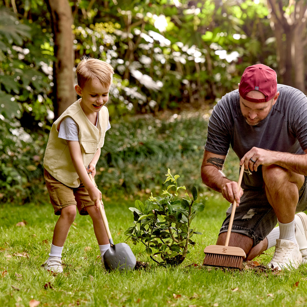 Hape Sqaure Point Transfer Garden Shovel from Hape NZ stock babycity
