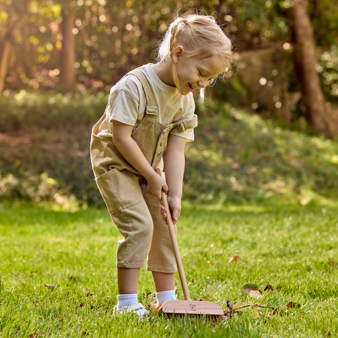 Hape Yard Broom from Hape NZ stock babycity