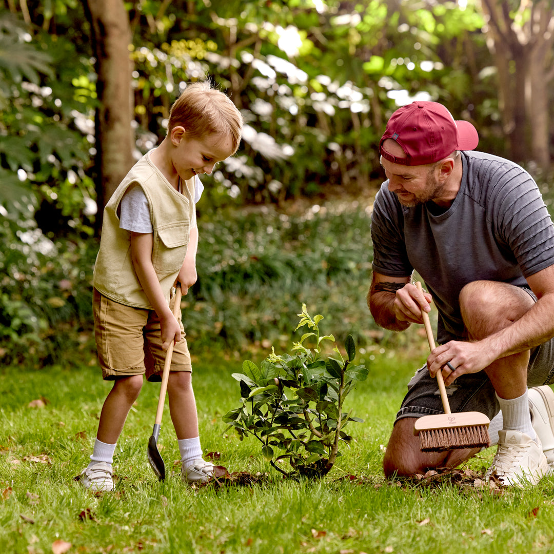 Hape Yard Broom from Hape NZ stock babycity