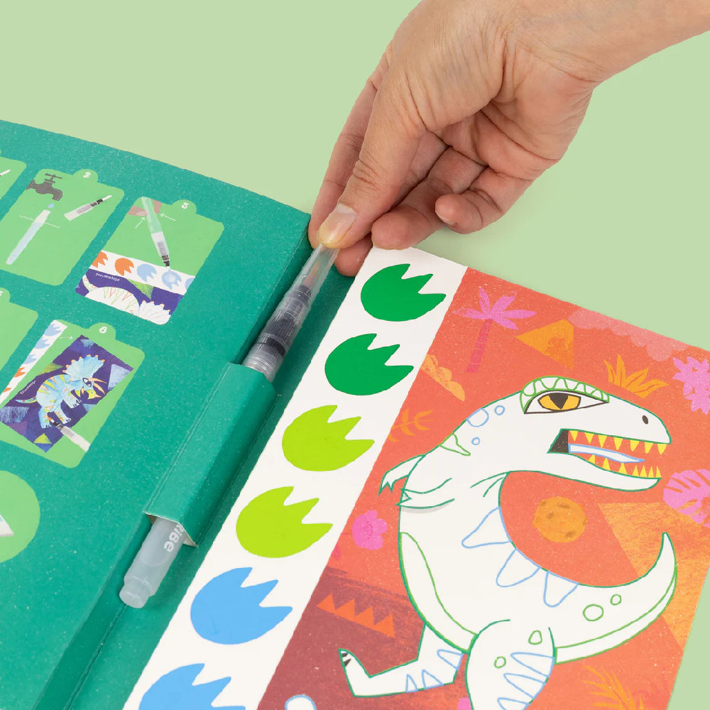 Tiger Tribe Paint A Picture Set - Dinosaurs from Tiger Tribe NZ stock babycity