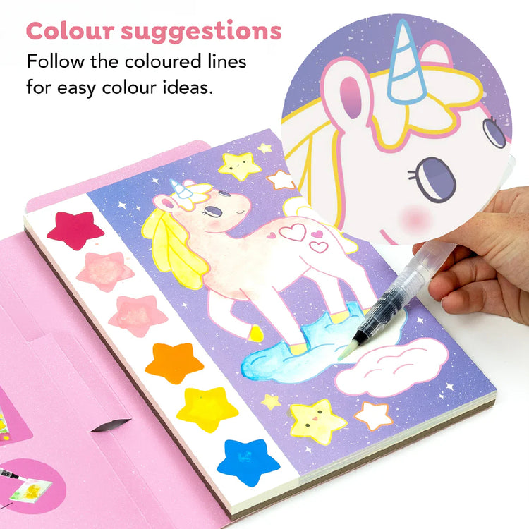 Tiger Tribe Paint A Picture Set - Unicorn Skies from Tiger Tribe NZ stock babycity