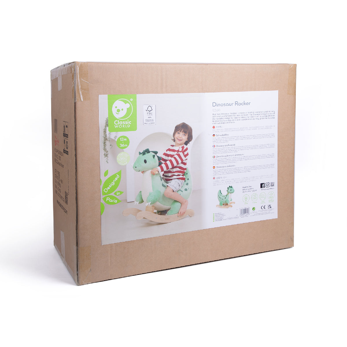 Classic World Dinosaur Rocker from Classic World NZ stock babycity