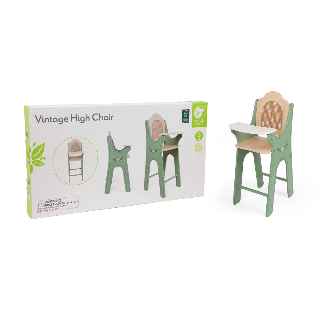 Classic World Vintage Highchair from Classic World NZ stock babycity