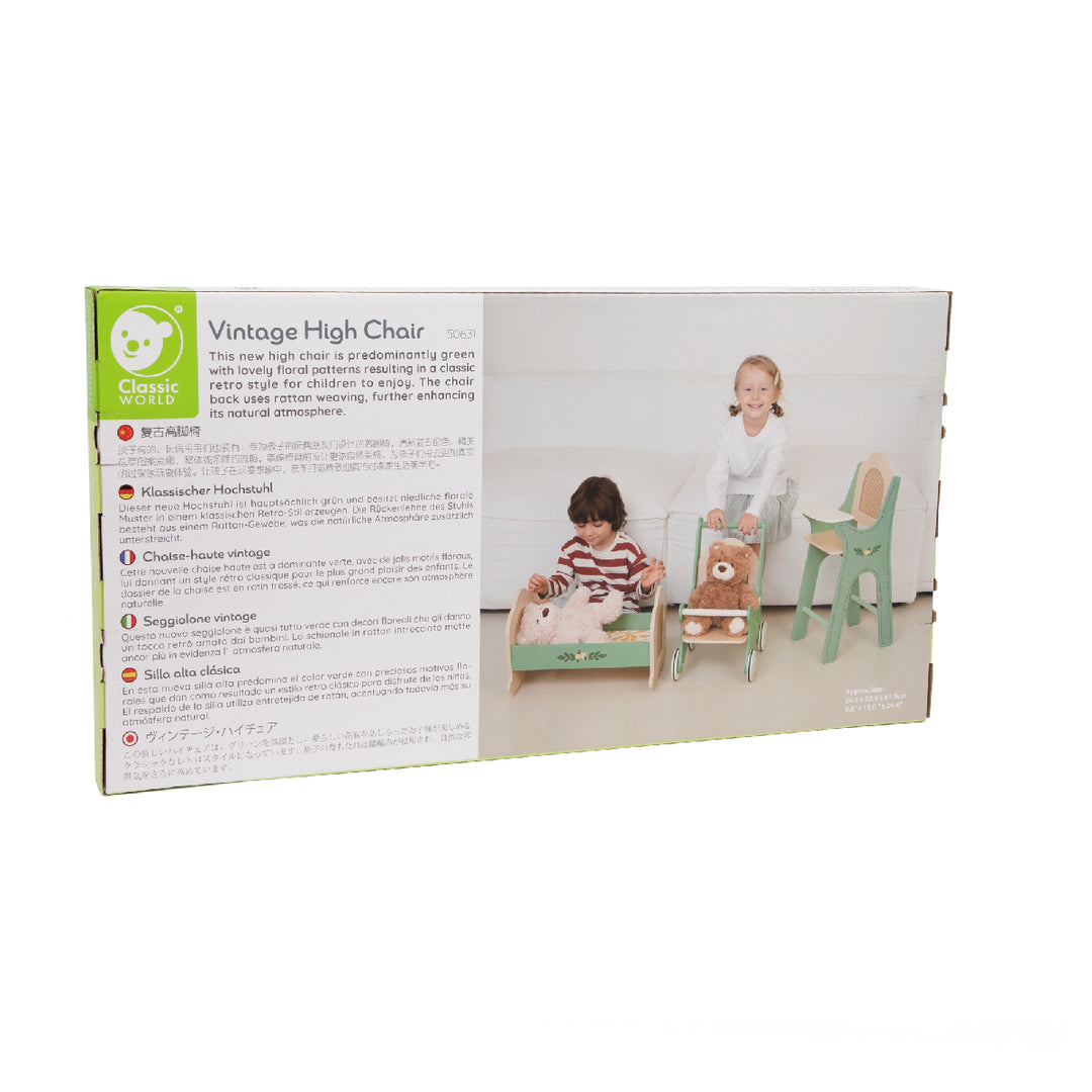 Classic World Vintage Highchair from Classic World NZ stock babycity
