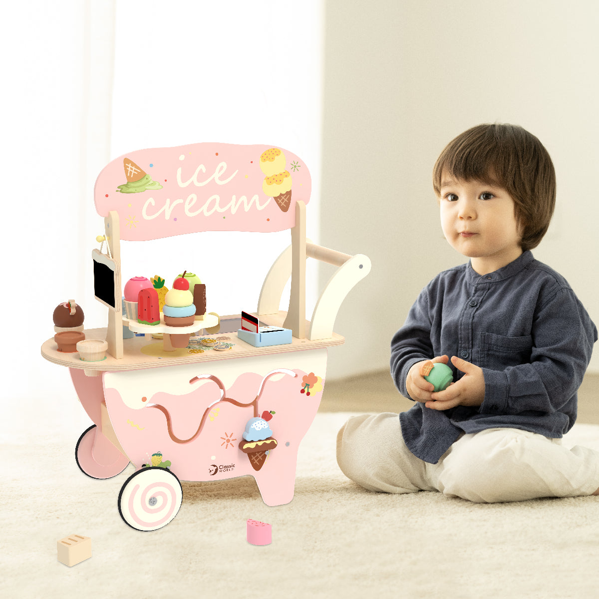 Classic World Ice Cream Cart from Classic World NZ stock babycity
