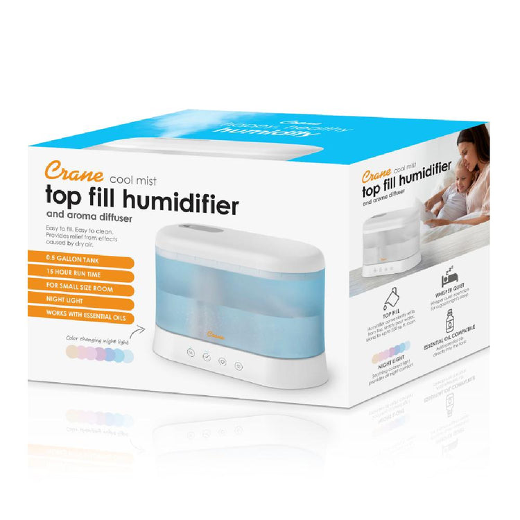 Crane Cool Mist Top Fill Humidifier 1.8L from Crane NZ stock babycity