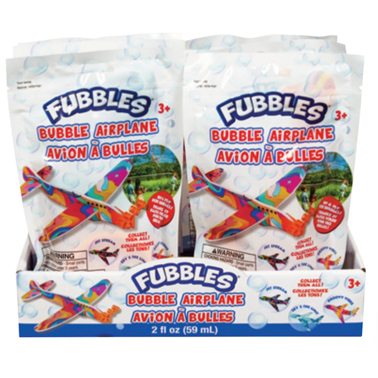 Fubbles Bubble Airplane from Fubbles NZ stock babycity