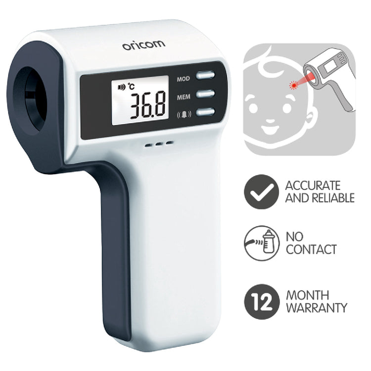 Oricom Non-Contact Infrared Thermometer from Oricom NZ stock babycity