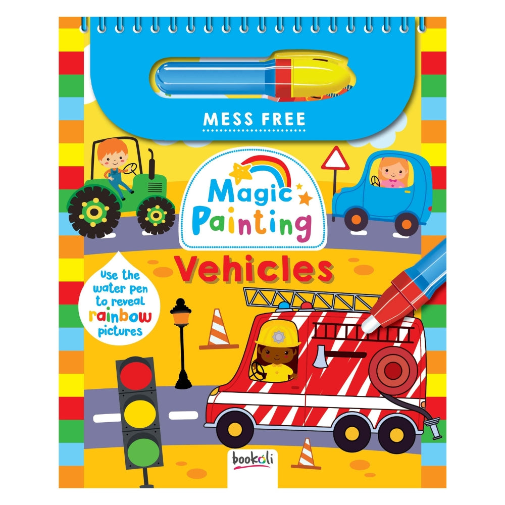 Hinkler Books Magic Painting - Vehicles from Hinkler NZ stock babycity