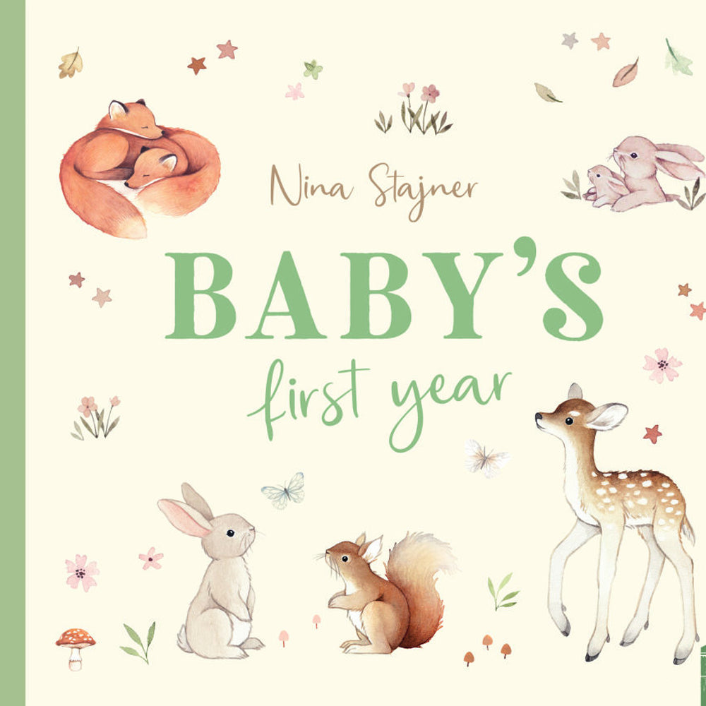 Hinkler Books Nina Stajner Babys First Year Record Book from Hinkler NZ stock babycity