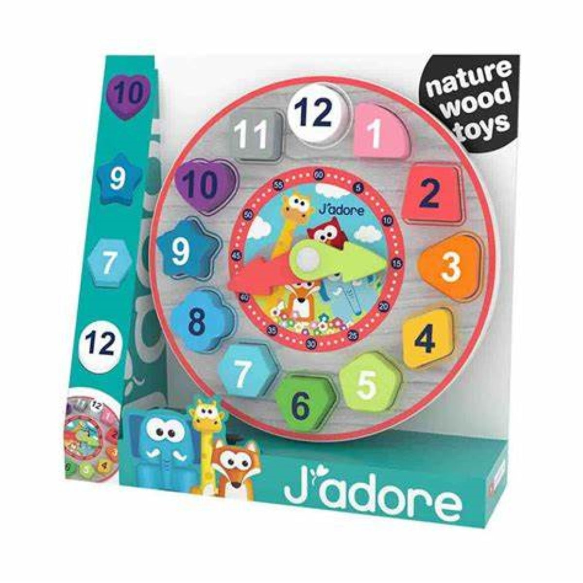 J'adore Wooden Clock Sorter from J'adore NZ stock babycity