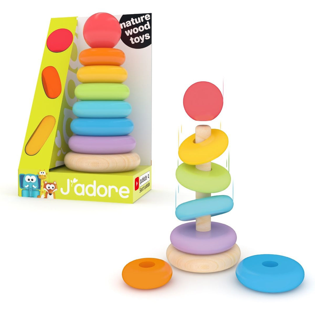 J'adore Wooden Ring Stacker from J'adore NZ stock babycity